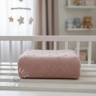 Pletenina BIG KNIT DOT old pink