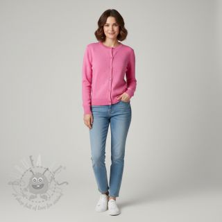 Pletenina BIG KNIT DOT pink