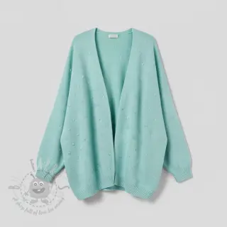 Pletenina BIG KNIT DOT mint