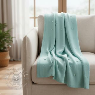 Pletenina BIG KNIT DOT mint