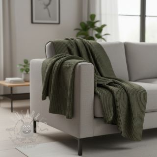 Pletenina BIG KNIT camo green