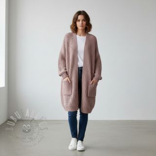 Pletenina BIG KNIT old pink