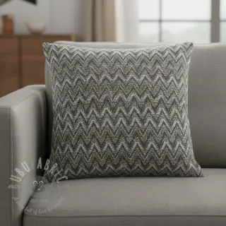 Pletenina jacquard Comfilia Zigzag wavy brown