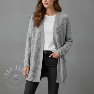 Pletenina BIG KNIT light grey