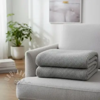 Pletenina BIG KNIT light grey