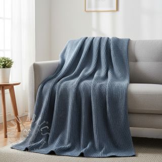 Pletenina BIG KNIT blue