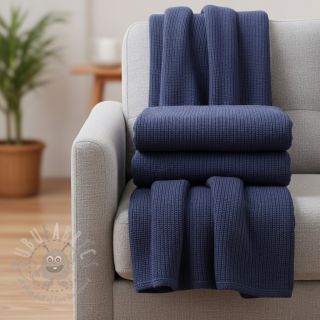 Pletenina BIG KNIT navy