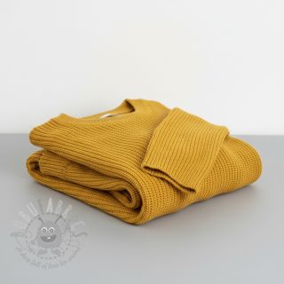 Pletenina BIG KNIT yellow