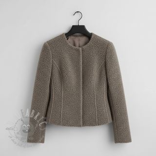 Plaščevina TEDDY taupe