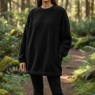 Plaščevina TEDDY black