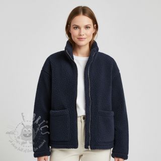 Plaščevina TEDDY navy