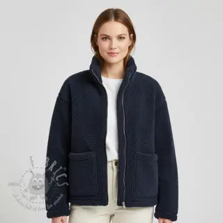 Plaščevina TEDDY navy