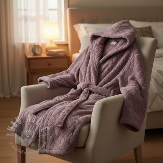 Plaščevina TEDDY Hearts in hearts mauve