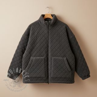 Plaščevina TEDDY Diamond dark grey