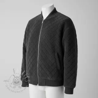 Plaščevina TEDDY Diamond dark grey
