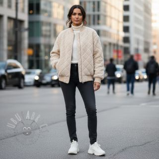 Plaščevina TEDDY Diamond beige