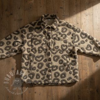 Plaščevina TEDDY Hearts sand