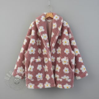 Plaščevina TEDDY Daisy old pink