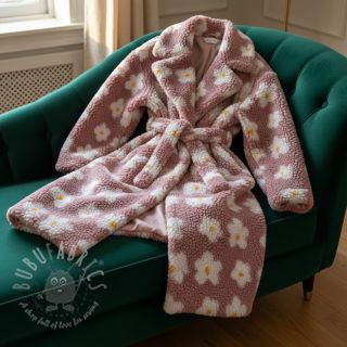 Plaščevina TEDDY Daisy old pink