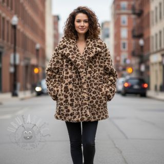 Plaščevina TEDDY Panthera light sand