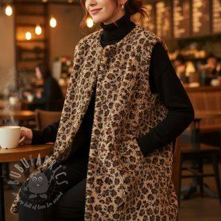 Plaščevina TEDDY Panthera light sand