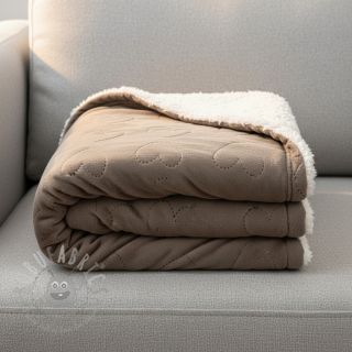 Nicky TEDDY Hearts taupe