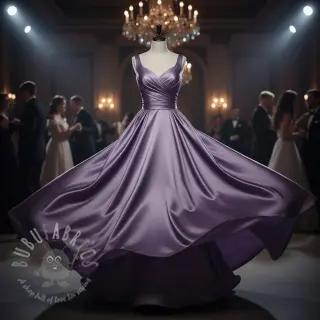 Saten SOIVÉ lilac