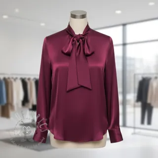 Saten SOIVÉ bordeaux