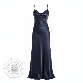 Saten SOIVÉ navy
