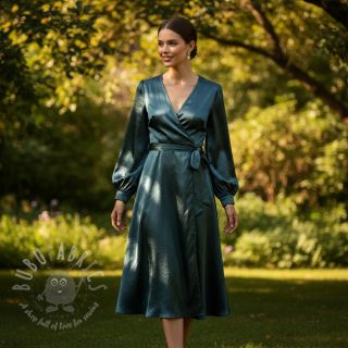 Saten SOIVÉ forest green