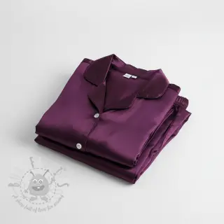 Saten bordeaux
