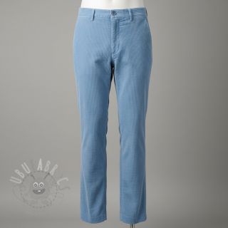 Žamet 6W WASHED STRETCH light blue