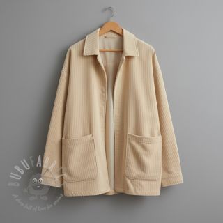 Žamet 6W WASHED STRETCH butter