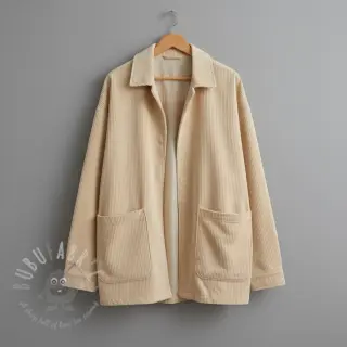 Žamet 6W WASHED STRETCH butter