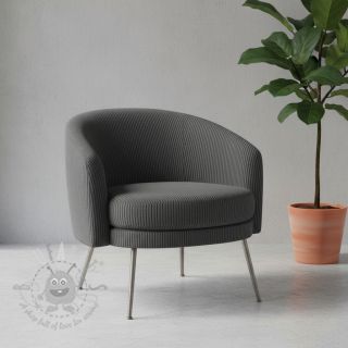 Žamet HUGGY anthracite