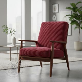 Žamet HANNIBAL lie de vin