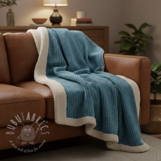 Žamet Cofur fleece petrol