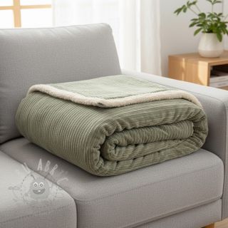 Žamet Cofur fleece camo green