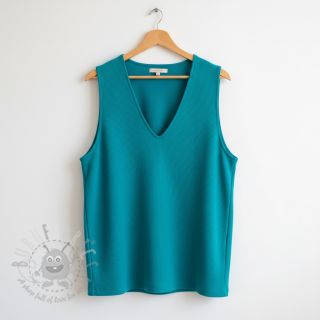 Pran raztegljiv žamet light petrol