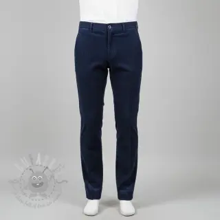 Žamet 6W WASHED STRETCH navy