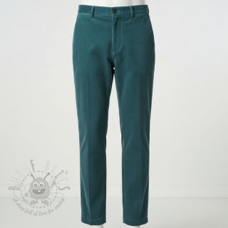 Žamet 6W WASHED STRETCH petrol