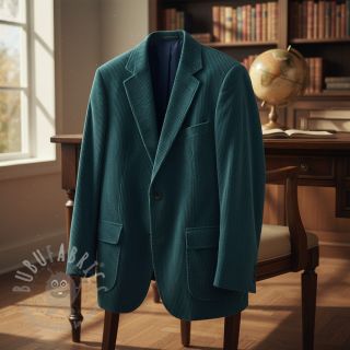 Žamet 6W WASHED STRETCH petrol