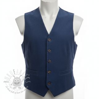 Žamet 6W WASHED STRETCH marine