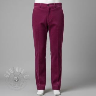 Žamet 6W WASHED STRETCH fuchsia