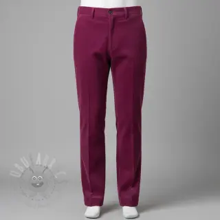 Žamet 6W WASHED STRETCH fuchsia