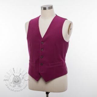 Žamet 6W WASHED STRETCH fuchsia