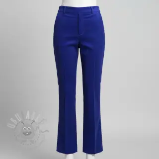 Žamet 6W WASHED STRETCH cobalt