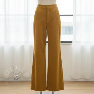 Žamet 6W WASHED STRETCH ochre