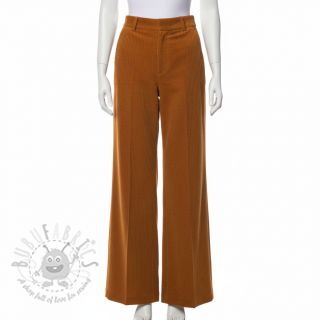 Žamet 6W WASHED STRETCH mustard