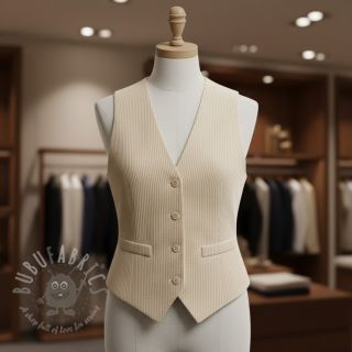 Žamet 6W WASHED STRETCH sand